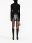 Versace Zwarte Georgette Bodysuit Top Zwart Dames - Thumbnail 2