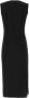 Versace Mouwloze Lange Jurk met Col Black Dames - Thumbnail 2