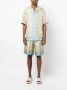 Versace Zijden shorts met allover polkadot print Multicolor Heren - Thumbnail 4