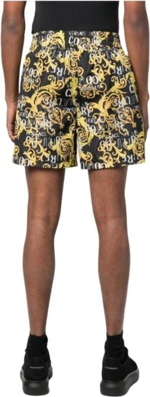 Versace Shorts Zwart Heren