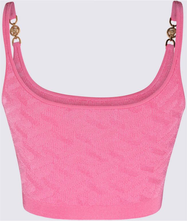 Versace Mouwloos topje Roze Dames