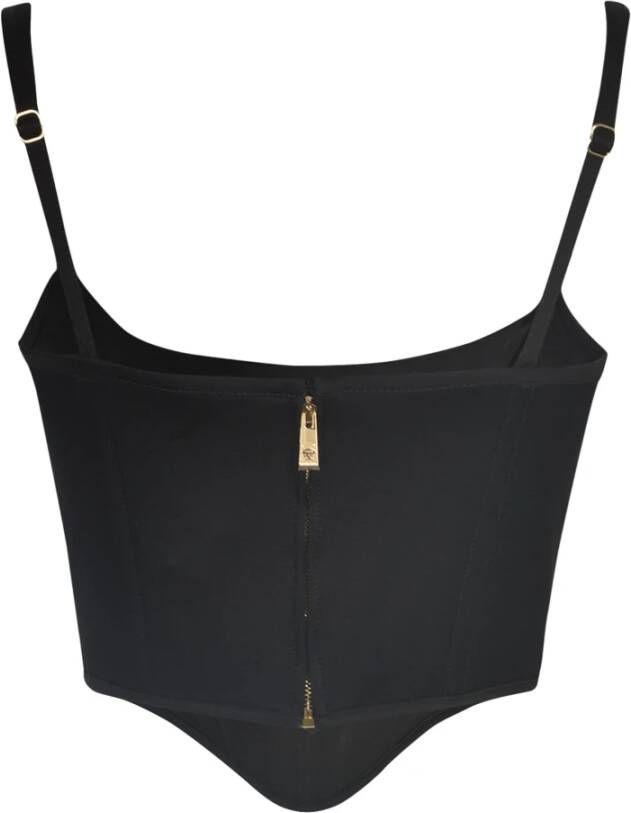 Versace Sleeveless Tops Zwart Dames