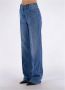 Versace Blauwe op maat gemaakte jeans met Medusa-hardware Blauw Dames - Thumbnail 7