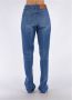 Versace Blauwe op maat gemaakte jeans met Medusa-hardware Blauw Dames - Thumbnail 8