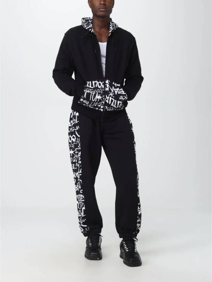 Versace Sweatshirt Stijlvol en Comfortabel Zwart Heren