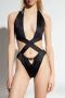 Versace Zwart stretchylon trikini Zwart Dames - Thumbnail 2