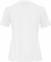 Versace Jeans Couture T-shirt girocollo con logo stampato fronte donna Versace 73Hahp02-Cj01P Bianco Oro Wit Dames - Thumbnail 2