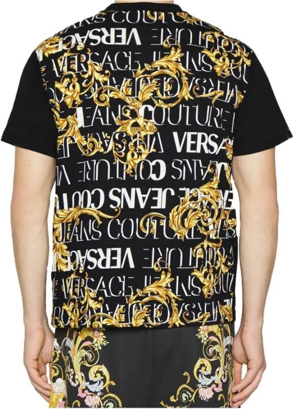 Versace T-Shirt Zwart Heren