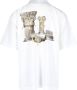 Versace Korte Mouw T-shirt met Print White Heren - Thumbnail 5