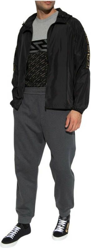 Versace Spoorjas Zwart Heren