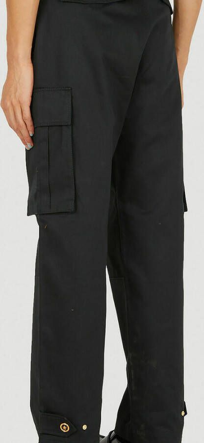 Versace Trousers Zwart Heren
