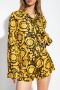 Versace Zijden pyjama top Yellow Dames - Thumbnail 2