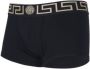 Versace Zwarte katoenen boxershort met Greca-detail Black Heren - Thumbnail 4