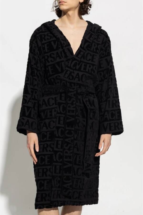 Versace Gewaad Zwart Heren
