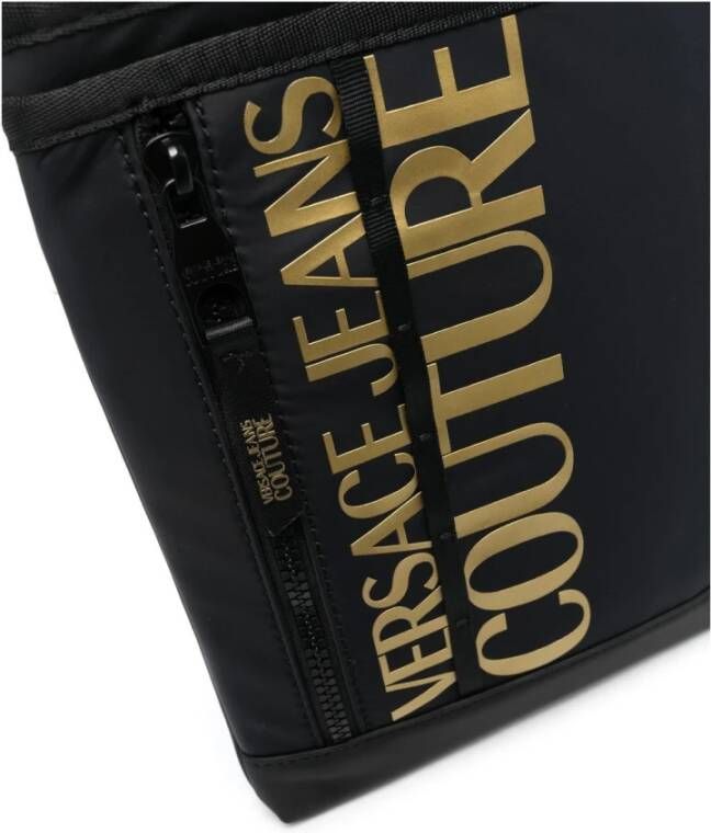 Versace Jeans Couture VJC Logo Crossbody Tas Black Heren