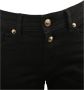 Versace Jeans Couture Zwarte wijde pijp jeans met geborduurd logo Black Dames - Thumbnail 2