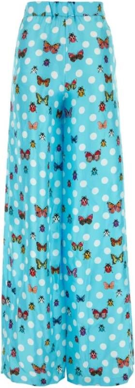 Versace Wide Trousers Meerkleurig Dames