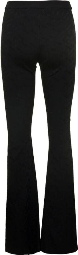 Versace Wide Trousers Zwart Dames