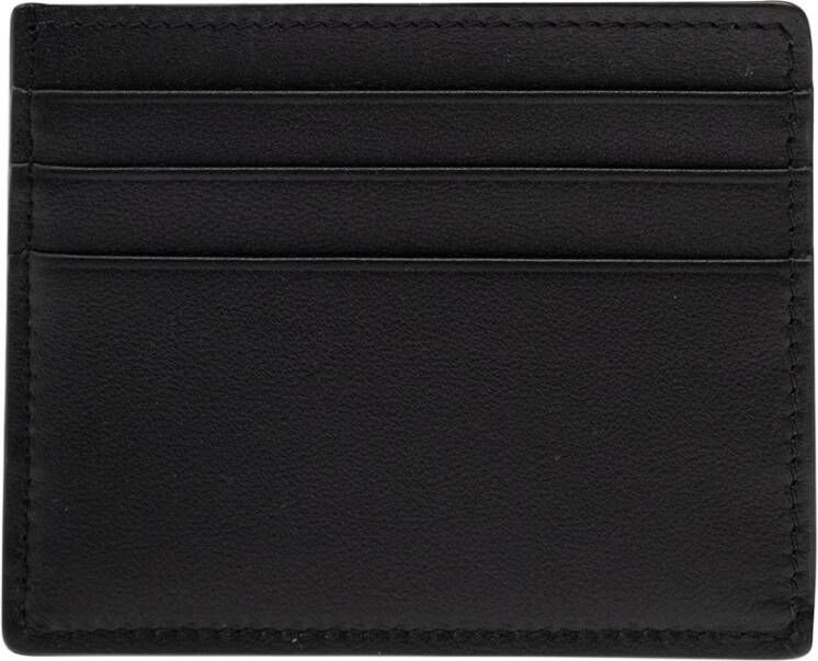 Versace Zwarte Portemonnee met Kaarthouder Zwart Heren