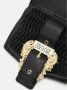 Versace Jeans Couture Zwarte gewatteerde schoudertas met logogesp Black Dames - Thumbnail 2