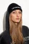 Vete ts Beanie met logo Zwart Unisex - Thumbnail 2