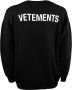 Vetements Sweatshirts Zwart Heren - Thumbnail 2