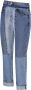 Victoria Beckham 8439 Licht Mid Vintage Gewassen Cropped Jeans Blue Dames - Thumbnail 2
