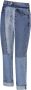 Victoria Beckham 8439 Licht Mid Vintage Gewassen Cropped Jeans Blue Dames - Thumbnail 3