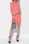 Victoria Beckham VB Body collectie jurk Roze Dames - Thumbnail 2