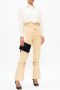 Victoria Beckham Wollen broek Yellow Dames - Thumbnail 2
