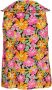 Vila Roze Polyester T-shirt met korte mouwen Multicolor Dames - Thumbnail 2