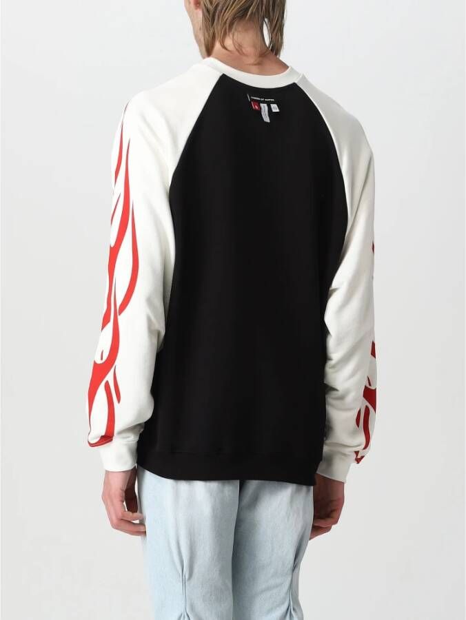 Vision OF Super Bicolor Vlammen Sweater Zwart Heren