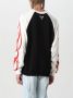 Vision OF Super Flames Lichtgewicht Crewneck Sweatshirt Zwart Rood Multicolor Heren - Thumbnail 2