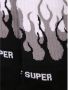 Vision OF Super Flame Print Sokken Zwart Heren - Thumbnail 2