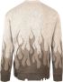 Vision OF Super Flames Jacquard Trui in Beige Heren - Thumbnail 2