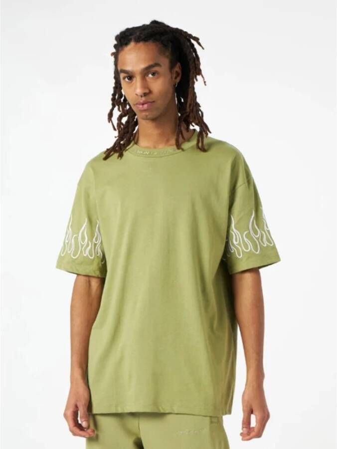 Vision OF Super T-Shirts Groen Heren