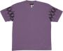 Vision OF Super Flames Tee Purple Black Streetwear Collectie Purple Heren - Thumbnail 2
