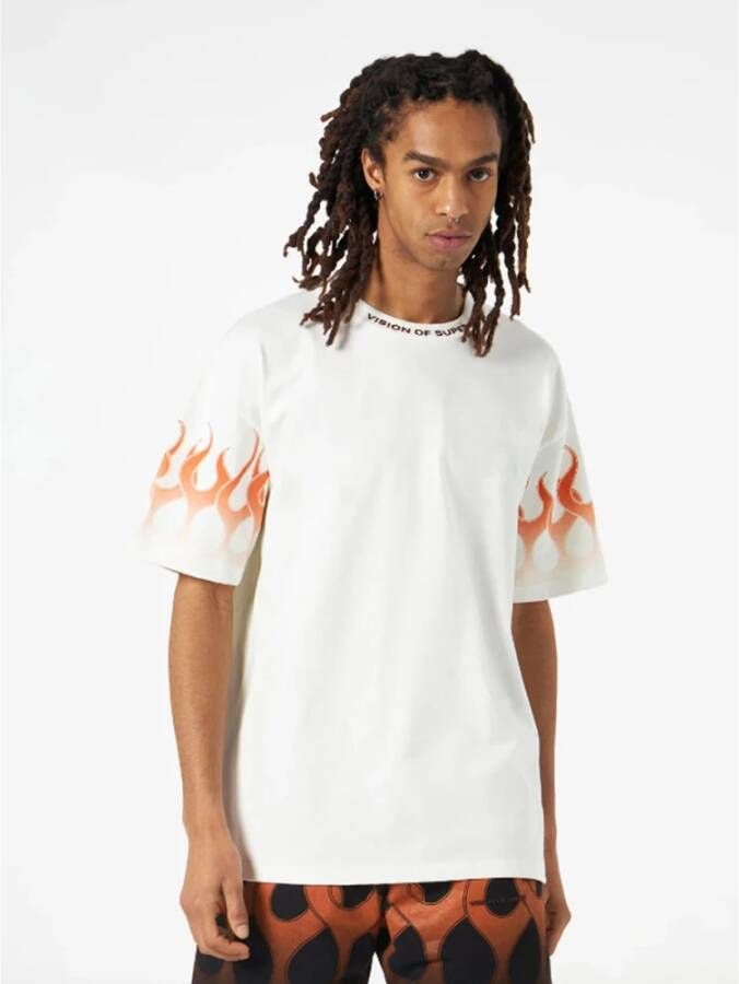 Vision OF Super T-Shirts Wit Heren