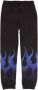 Vision OF Super Flames Lichtgewicht Trainingsbroek Zwart Blauw Black Heren - Thumbnail 2