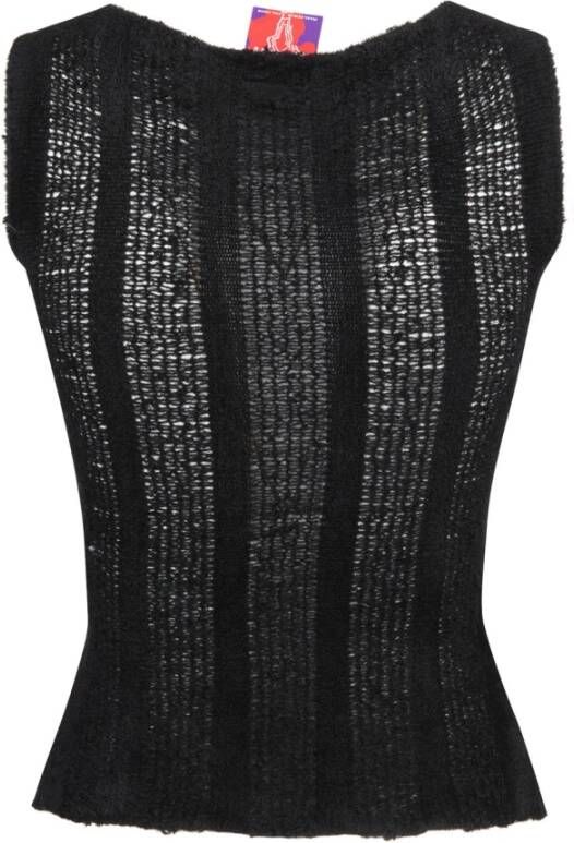 Vitelli Sleeveless Tops Zwart Dames