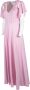 Vivetta Maxi Dresses Pink Dames - Thumbnail 2