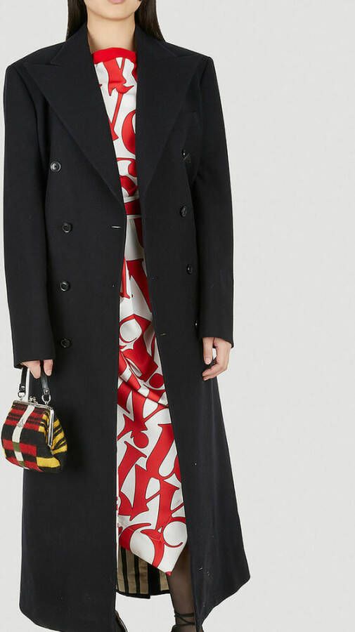 Vivienne Westwood Jas met dubbele rij knopen Zwart Dames