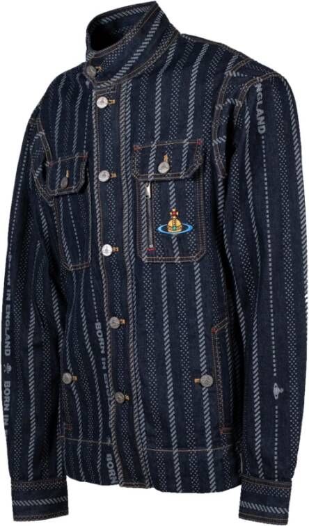 Vivienne Westwood Jackets Blauw Heren