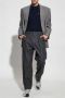 Vivienne Westwood Navy Wool Orb Logo Jumper Blue Heren - Thumbnail 2