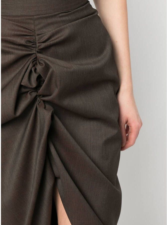 Vivienne Westwood Midi-rok Bruin Dames