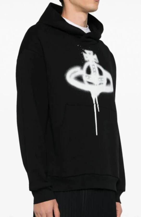 Vivienne Westwood Spray Orb Pullover Sweatshirt Black Heren