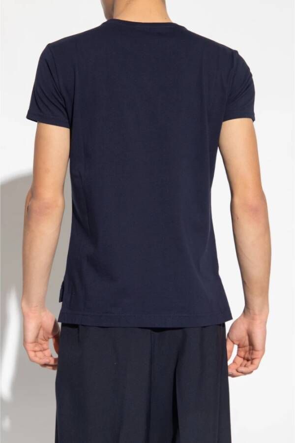 Vivienne Westwood T-shirt met logo Blue Heren