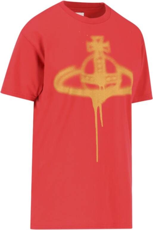 Vivienne Westwood T-Shirts Rood Dames