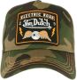 Von Dutch Groene Camouflage Geborduurde Gevleugelde Oogpet Green - Thumbnail 2