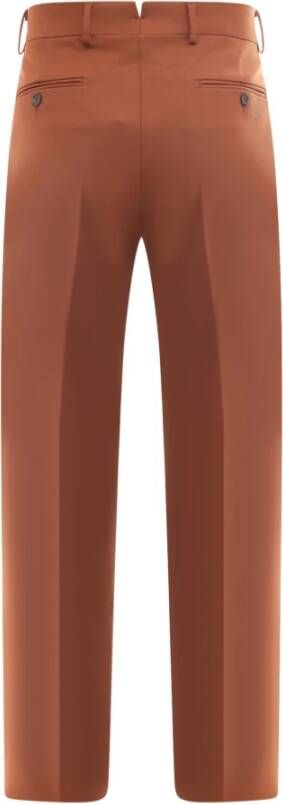 Vtmnts Leather Trousers Bruin Heren